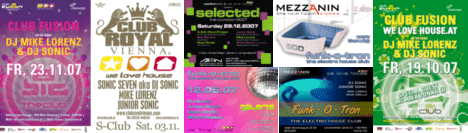 Flyer Galerie we love house Specials