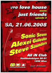 we love house Special Flyer All iN 21.06.2008