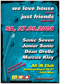 we love house Special Flyer All iN 27.09.2008