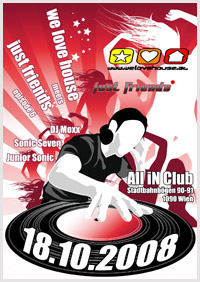 we love house Special Flyer All iN 18.10.2008