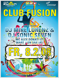 we love house Special Flyer @ Passage 08.02.2008