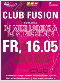 we love house Special Flyer @ Passage 16.05.2008