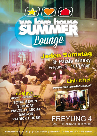 we love house Summer Lounge